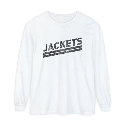 Jackets - Unisex Garment-dyed Long Sleeve T-Shirt