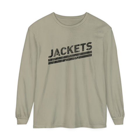 Jackets - Unisex Garment-dyed Long Sleeve T-Shirt