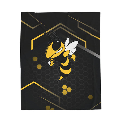 Three Rivers - Velveteen Plush Blanket